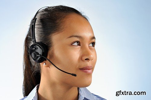 Stock Photos - Customer support operator 5