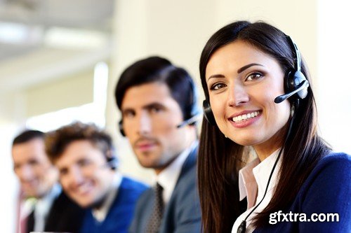 Stock Photos - Customer support operator 5