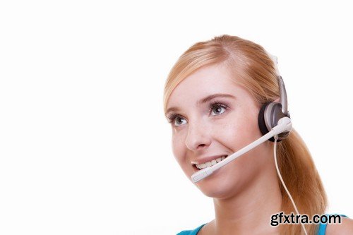 Stock Photos - Customer support operator 5