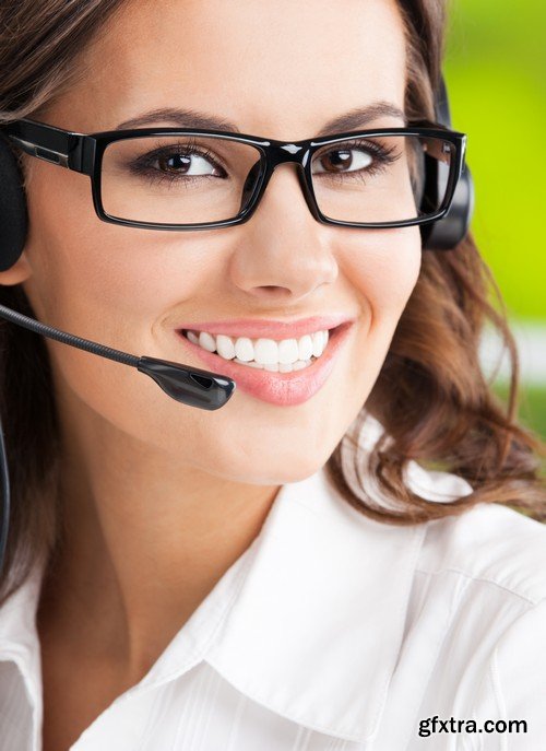 Stock Photos - Customer support operator 5