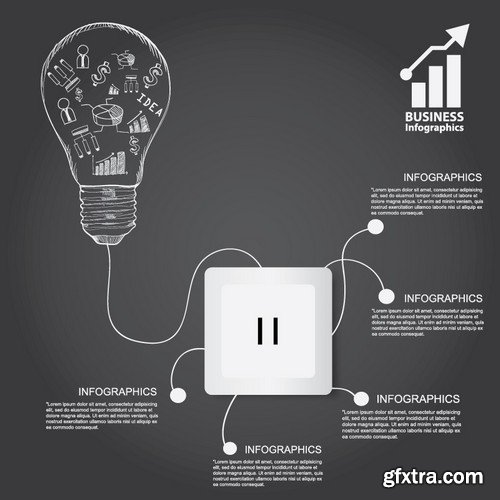 Stock Vectors - Idea 24, 25xEPS