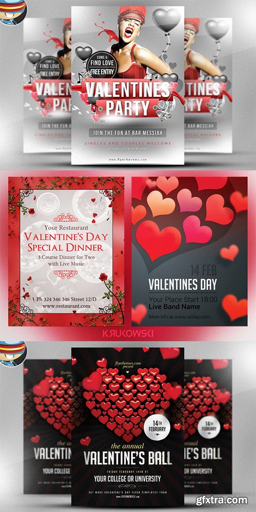 Valentines Premium Flyer Bundle