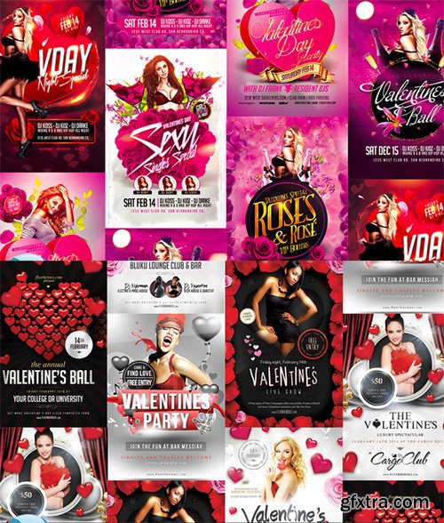 Valentines Premium Flyer Bundle