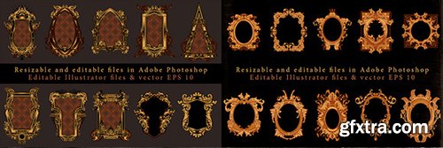 60 Vintage Frame Templates