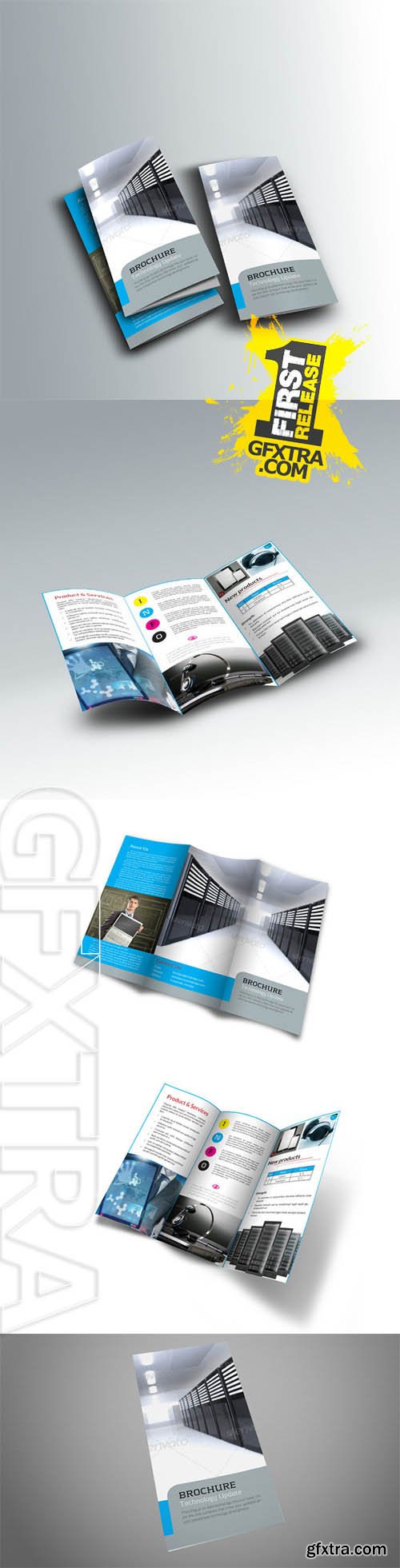 Trifold Brochure Template - CM 166252