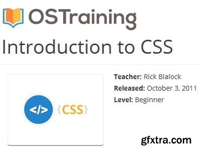 OSTraining - Introduction to CSS