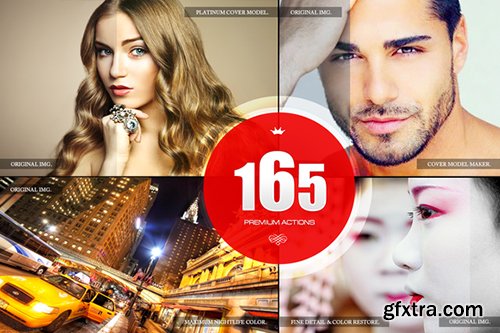 165 Premium Photoshop Actions