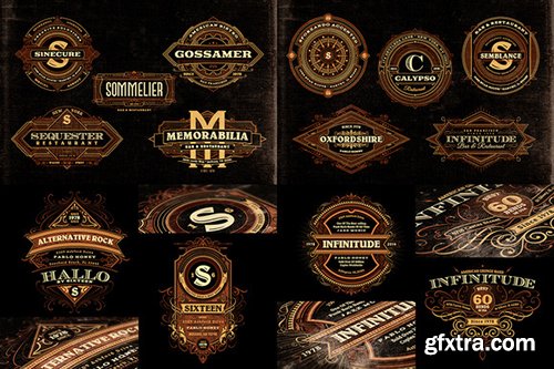 144 Vintage Branding Bundle