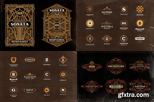 144 Vintage Branding Bundle