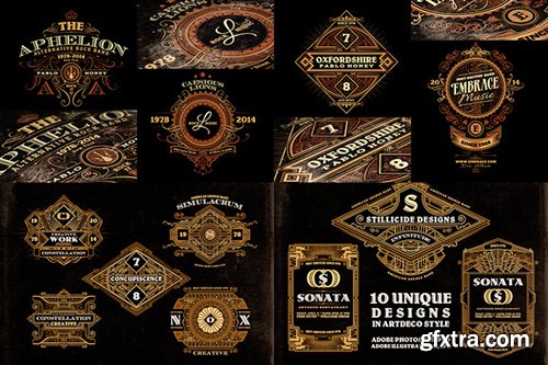 144 Vintage Branding Bundle