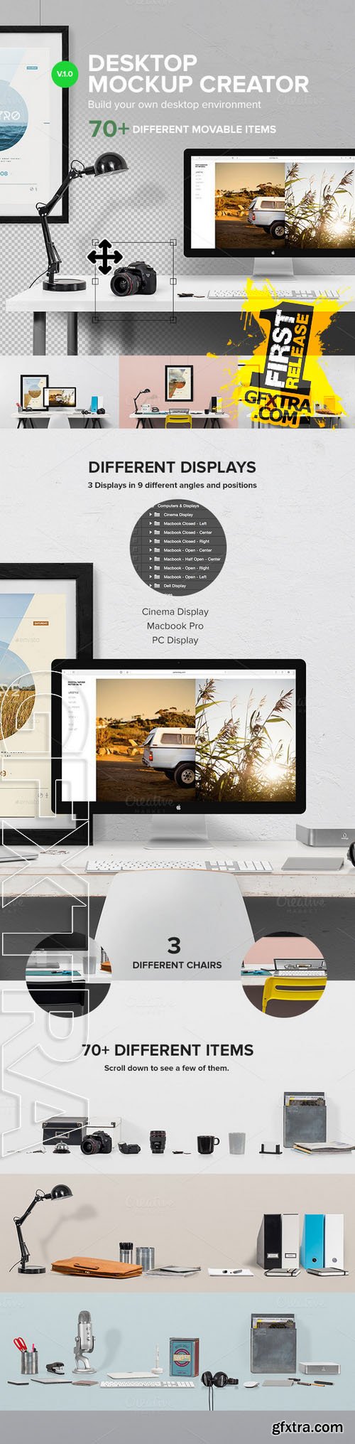 Desktop Mockup Creator - CM 164400