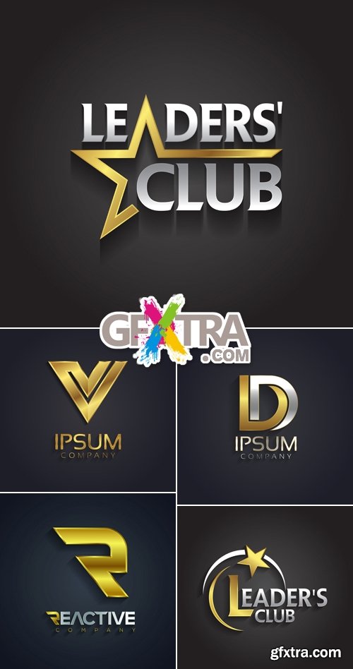 Elegant Company Logos Vector