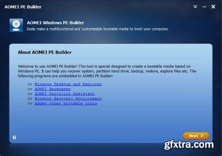 AOMEI PE Builder v1.4 Portable