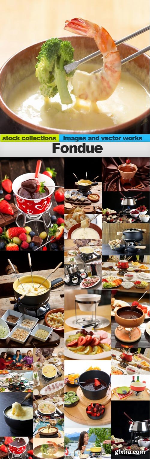 Fondue,25 x UHQ JPEG