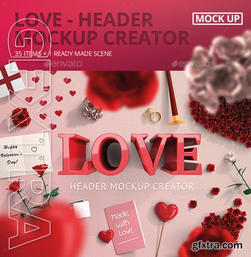 GraphicRiver - Love Header Mockup Creator 10194370