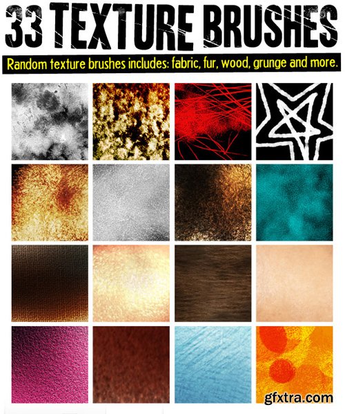 Texture Photoshop Brushes