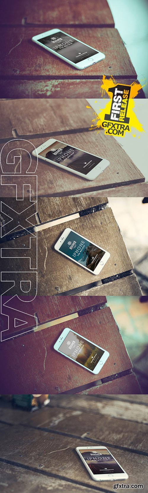 Photorealistic IPhone 6 PSD Mockups