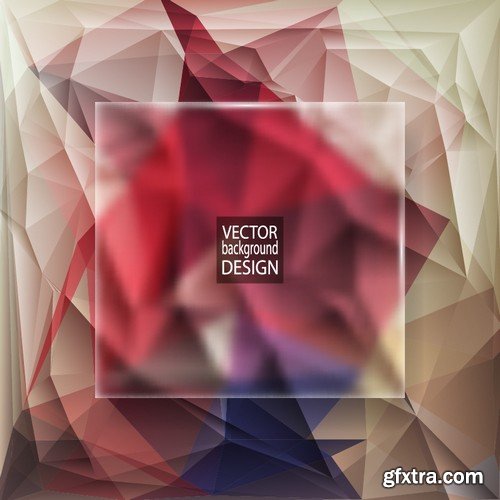 Stock Vectors - Abstract Geometric Backgrounds 3, 25xEPS