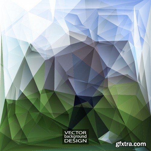 Stock Vectors - Abstract Geometric Backgrounds 3, 25xEPS