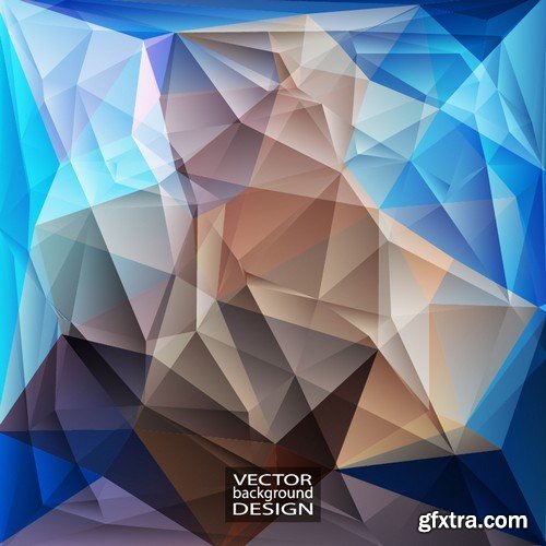 Stock Vectors - Abstract Geometric Backgrounds 3, 25xEPS