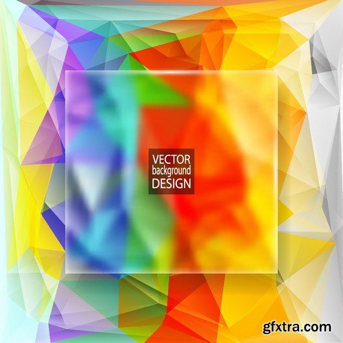 Stock Vectors - Abstract Geometric Backgrounds 3, 25xEPS