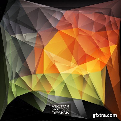 Stock Vectors - Abstract Geometric Backgrounds 3, 25xEPS