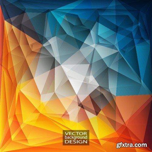 Stock Vectors - Abstract Geometric Backgrounds 3, 25xEPS