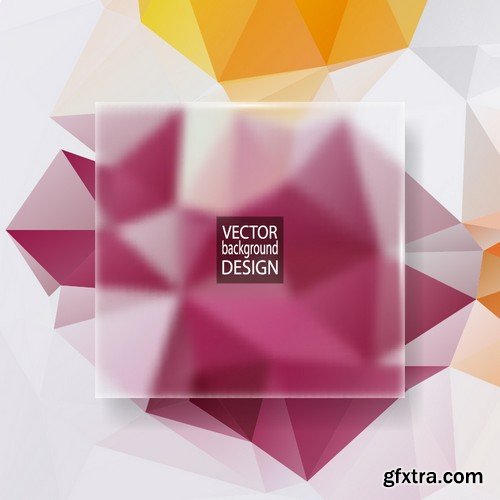 Stock Vectors - Abstract Geometric Backgrounds 3, 25xEPS