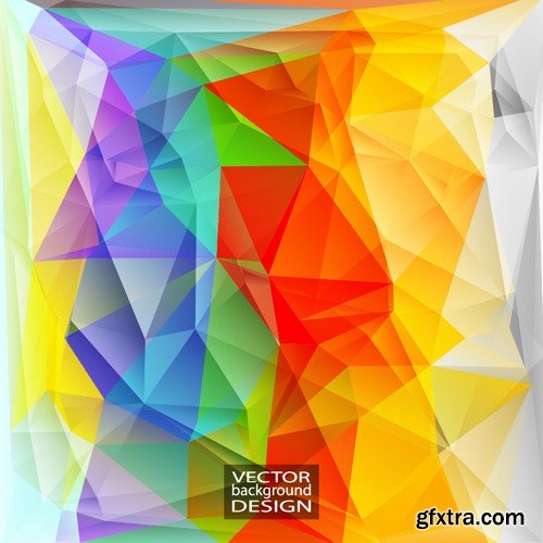 Stock Vectors - Abstract Geometric Backgrounds 3, 25xEPS