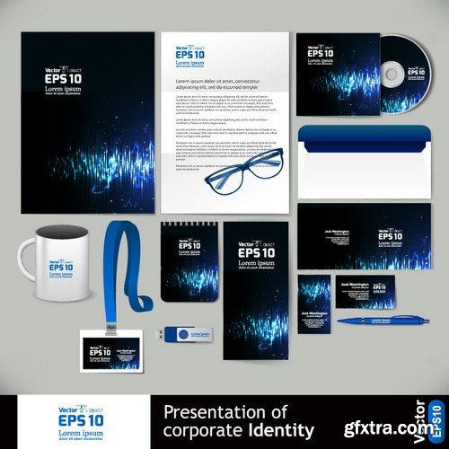 Stock Vectors - Corporate Templates For your Company 2, 25xEPS