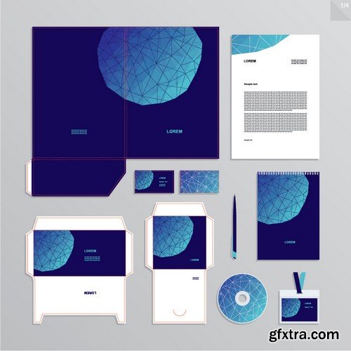 Stock Vectors - Corporate Templates For your Company 2, 25xEPS