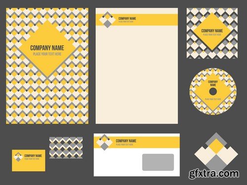 Stock Vectors - Corporate Templates For your Company 2, 25xEPS