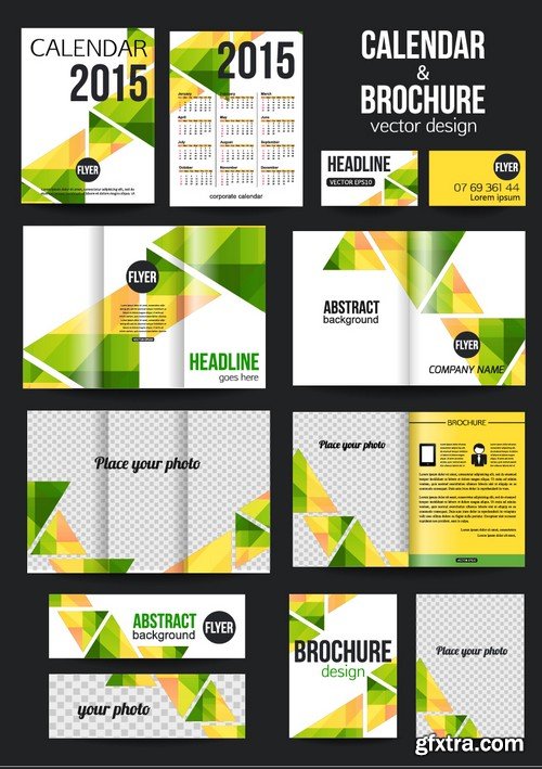 Stock Vectors - Corporate Templates For your Company 2, 25xEPS