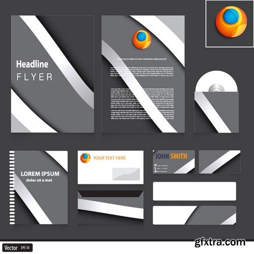 Stock Vectors - Corporate Templates For your Company 2, 25xEPS