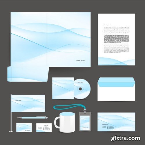 Stock Vectors - Corporate Templates For your Company 2, 25xEPS