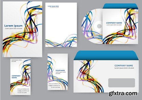 Stock Vectors - Corporate Templates For your Company 2, 25xEPS