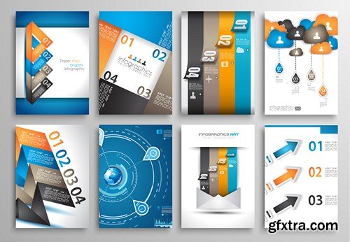 Flyer and Brochure Design 5, 25xEPS