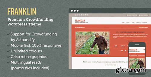 ThemeForest - Franklin v1.6.3 - Wordpress Crowdfunding Theme