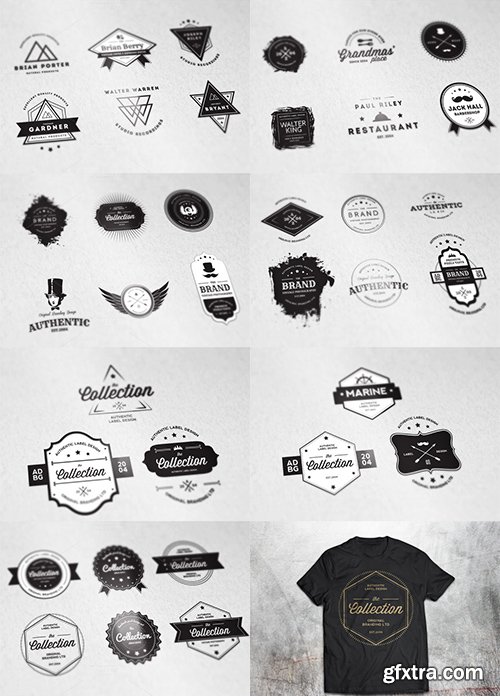 CM All Vintage Logos and Badges Bundle 163237