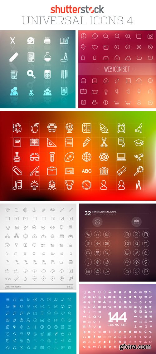 Amazing SS - Universal Icons 4, 25xEPS