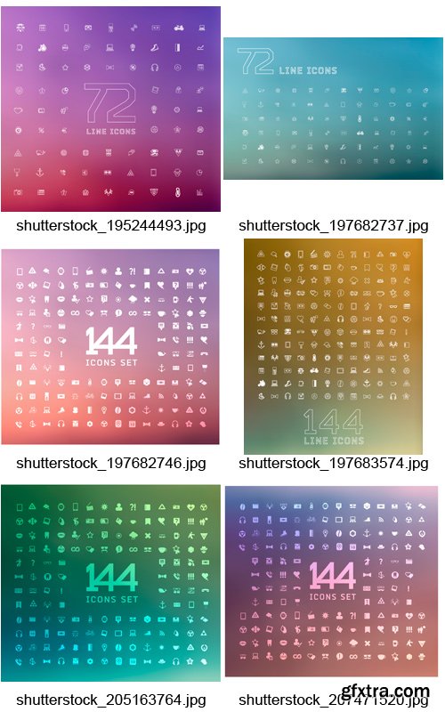 Amazing SS - Universal Icons 4, 25xEPS