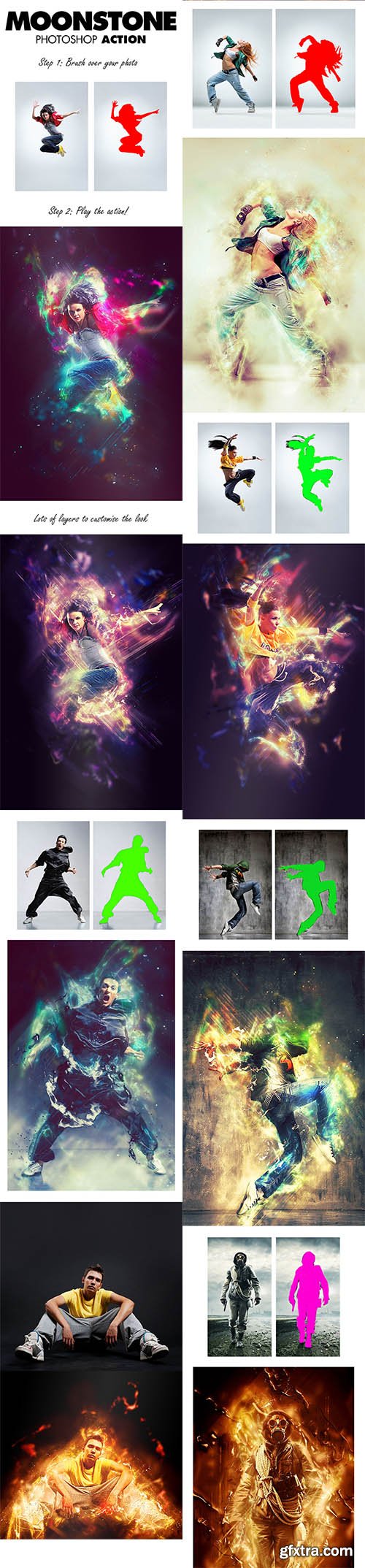 GraphicRiver - MoonStone Photoshop Action - 9960557