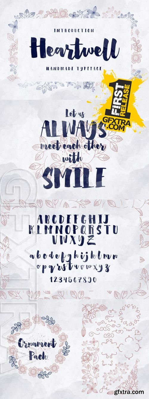 Heartwell Font - CM 166269