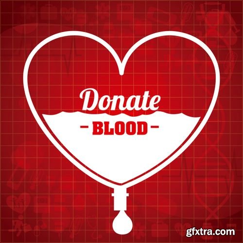 Vector - Donate Blood 2