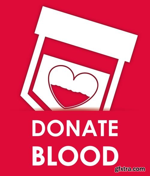 Vector - Donate Blood 2