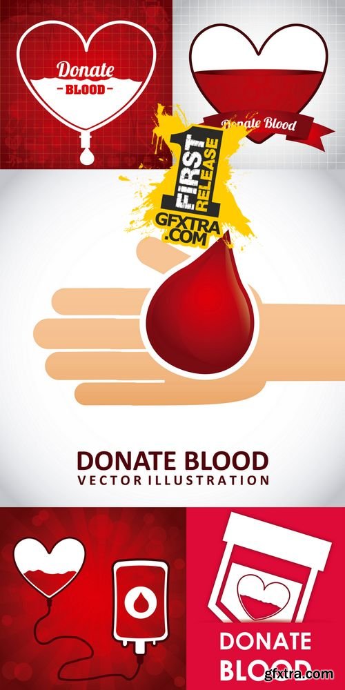 Vector - Donate Blood 2