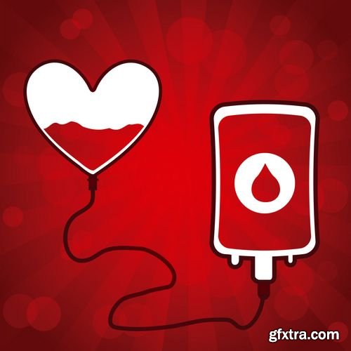 Vector - Donate Blood 2