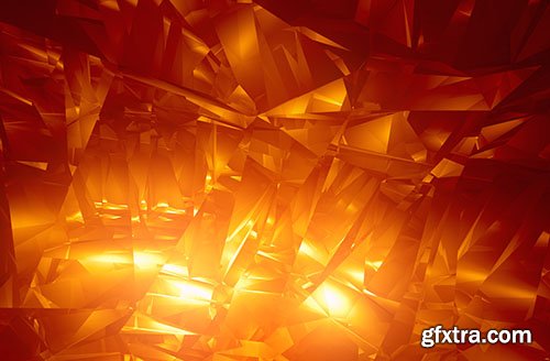 Abstract Triangles Background - 25x JPEG