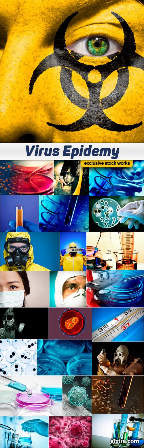 Virus Epidemy - 25x JPEG