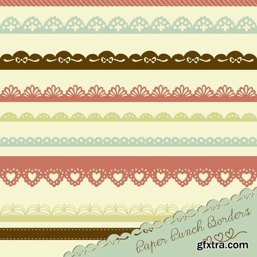 Frames and Borders Vector Set - 25x EPS